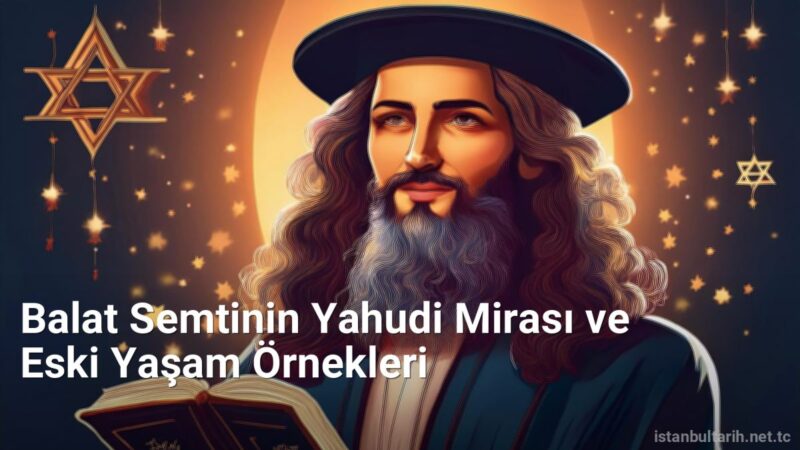 Balat Semtinin Yahudi Mirası ve Eski Yaşam Örnekleri - istanbultarih.net.tc